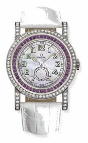 Omega Museum Collection N° 1 "Pilots 1938" Aquarella Amethyst 5771.71.56