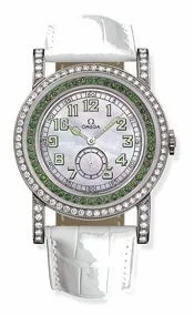 Omega Museum Collection N° 1 "Pilots 1938" Aquarella Tsavorite 5774.71.56