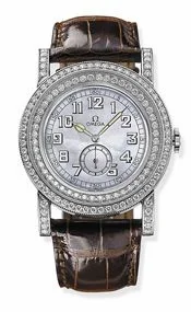 Omega Museum Collection N° 1 "Pilots 1938" Aquarella Diamonds 5775.71.02