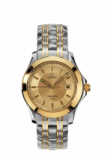 Omega Seamaster 120M Quartz 41 Stainless Steel / Yellow Gold / Champagne / Bracelet 2311.11.00