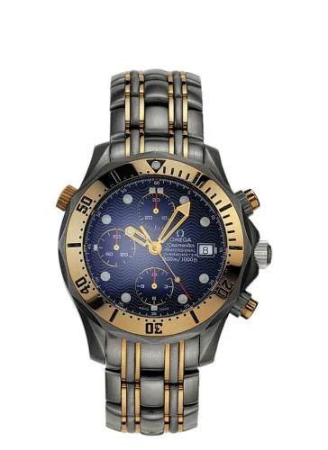 Omega Seamaster Diver 300M Automatic 41.5 Chronograph Titanium / Tantalum / Red Gold / Blue / Bracelet 2296.80.00