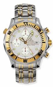 Omega Seamaster Diver 300M Automatic 41.5 Chronograph Stainless Steel / Yellow Gold / Silver / Bracelet 2398.20.00