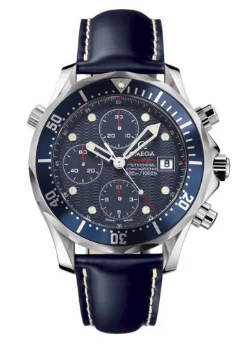Omega Seamaster Diver 300M Automatic 41.5 Chronograph Stainless Steel / Blue / Rubber 2925.80.91