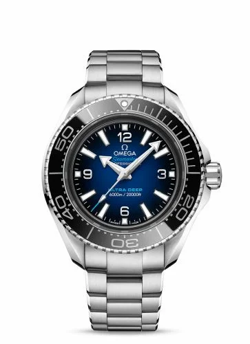 Omega Seamaster Planet Ocean Ultra Deep O-Megasteel / Blue / Bracelet 215.30.46.21.03.001