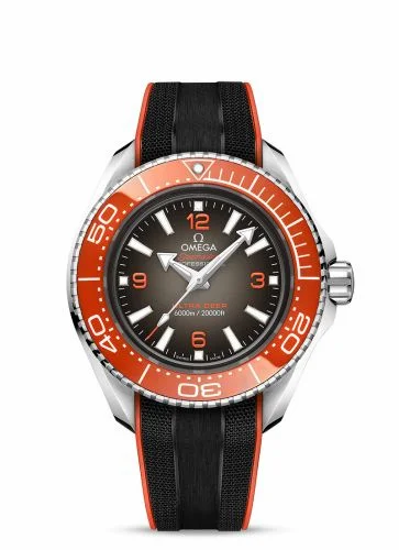 Omega Seamaster Planet Ocean Ultra Deep O-Megasteel / Grey / Rubber 215.32.46.21.06.001