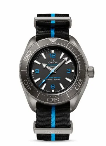 Omega Seamaster Planet Ocean Ultra Deep Titanium / Black / Nato 215.92.46.21.01.001