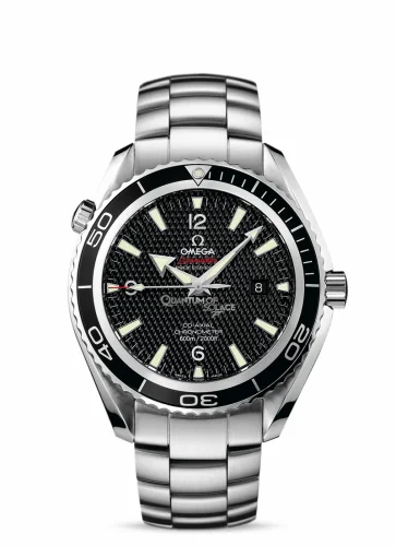 Omega Seamaster Planet Ocean 600M Co-Axial 45.5 Stainless Steel / Black / Bracelet / Quantum of Solace 222.30.46.20.01.001