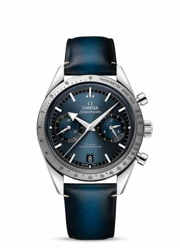 Omega Speedmaster 57 Master Chronometer 40.5 Stainless Steel / Blue 332.12.41.51.03.001