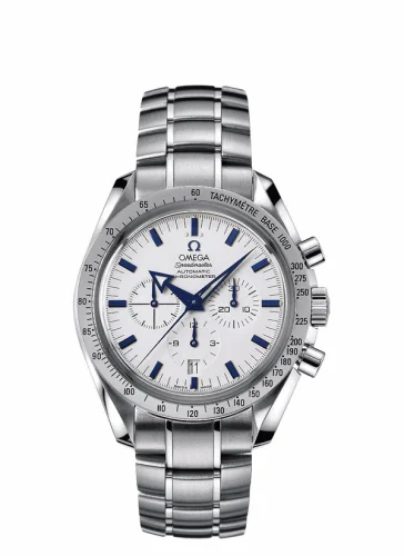 Omega Speedmaster Broad Arrow Stainless Steel / White / Bracelet 3551.20.00