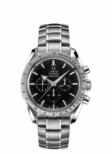 Omega Speedmaster Broad Arrow Stainless Steel / Black / Bracelet 3551.50.00