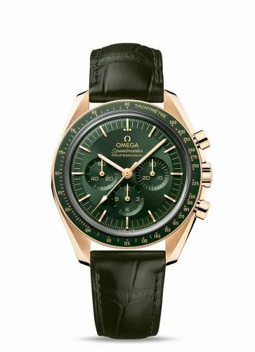 Omega Speedmaster Professional Moonwatch 3861 Moonshine Gold / Green 310.63.42.50.10.001