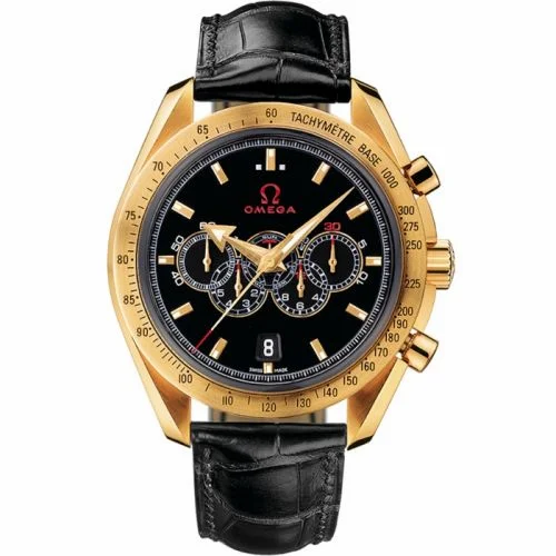 Omega Speedmaster Co-Axial Yellow Gold / Black / Olympic Collection 321.53.44.52.01.002