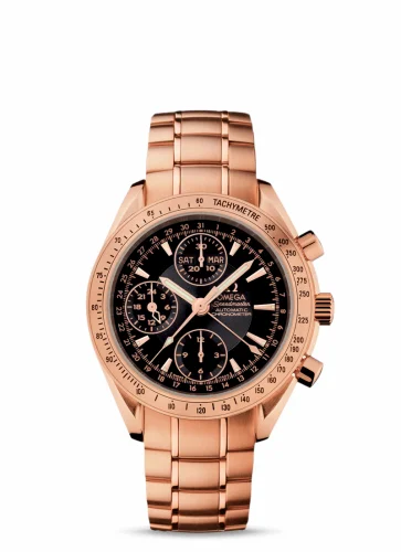 Omega Speedmaster Day-Date 40 Red Gold / Black / Bracelet 323.50.40.44.01.001