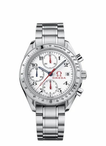Omega Speedmaster Date 40 Stainless Steel / White / Bracelet / Olympic Los Angeles 1932 3513.20.00