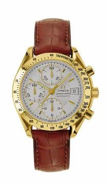 Omega Speedmaster Date 39 Yellow Gold / Silver 3613.30.02