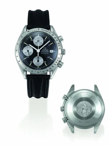 Omega Speedmaster Date 38 Stainless Steel / Black / Albertville Winter Olympics 3811.50.JO