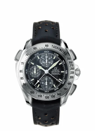 Omega Speedmaster Split-Seconds Stainless Steel / Carbon / Strap 3840.50.31