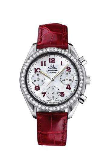 Omega Speedmaster Reduced Ladies Stainless Steel / Diamond / MOP 3815.79.40