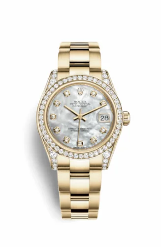 Rolex Datejust 31 Yellow Gold Diamond / Oyster / MOP 178158-0033