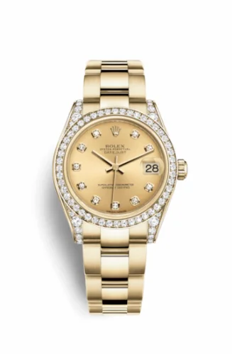 Rolex Datejust 31 Yellow Gold Diamond / Oyster / Champagne Diamond 178158-0048