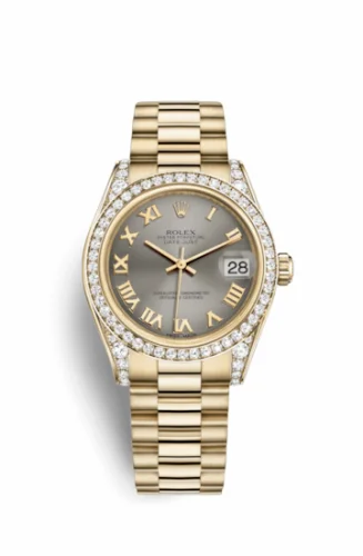 Rolex Datejust 31 Yellow Gold Diamond / President / Steel Roman 178158-0080