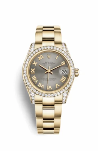 Rolex Datejust 31 Yellow Gold Diamond / Oyster / Steel Roman 178158-0081