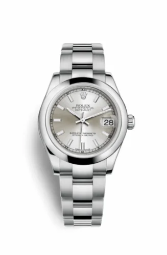 Rolex Datejust 31 Stainless Steel Domed / Oyster / Silver 178240-0022