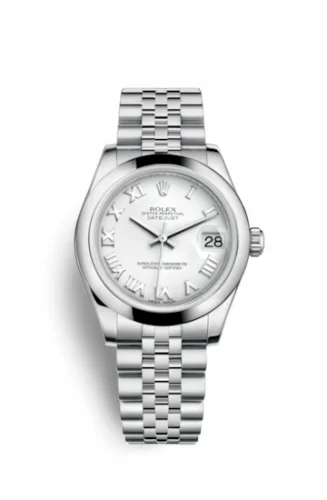 Rolex Datejust 31 Stainless Steel Domed / Jubilee / White Roman 178240-0038