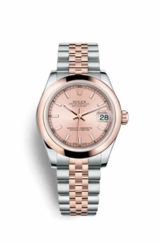 Rolex Datejust 31 Rolesor Everose Domed / Jubilee / Pink 178241-0005