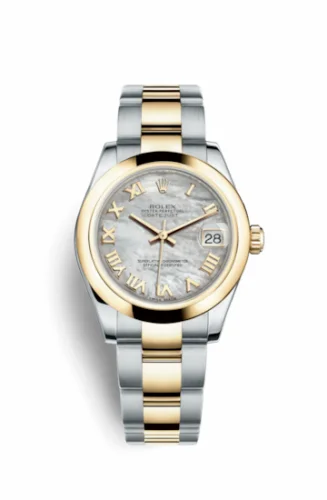Rolex Datejust 31 Rolesor Yellow Domed / Oyster / MOP Roman 178243-0005