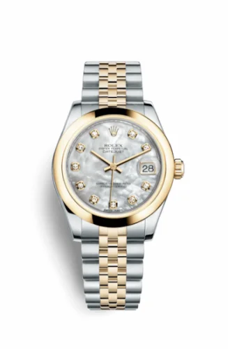 Rolex Datejust 31 Rolesor Yellow Domed / Jubilee / MOP 178243-0049