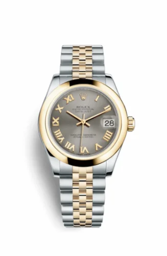 Rolex Datejust 31 Rolesor Yellow Domed / Jubilee / Steel Roman 178243-0075