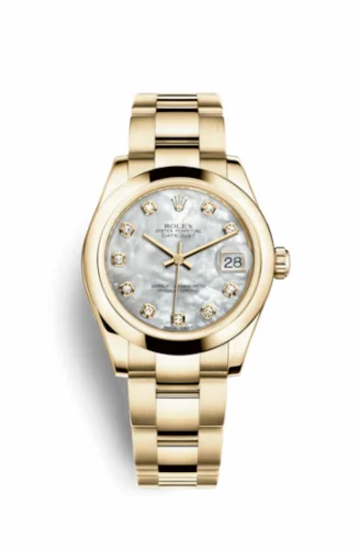 Rolex Datejust 31 Yellow Gold Domed / Oyster / MOP 178248-0014