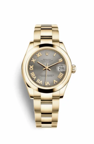 Rolex Datejust 31 Yellow Gold Domed / Oyster/ Steel Roman 178248-0078