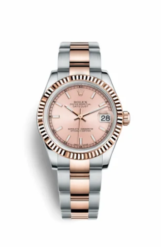 Rolex Datejust 31 Rolesor Everose Fluted / Oyster / Pink 178271-0001