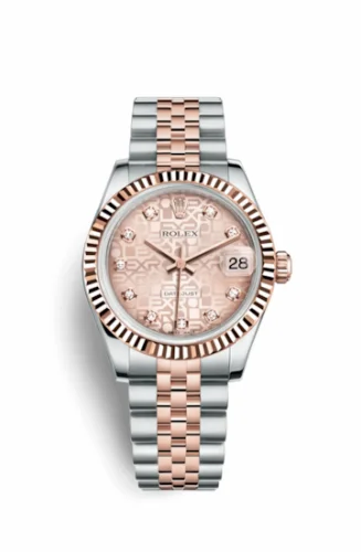 Rolex Datejust 31 Rolesor Everose Fluted / Jubilee / Pink Computer 178271-0012