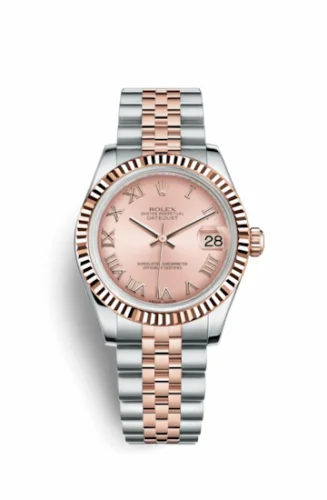 Rolex Datejust 31 Rolesor Everose Fluted / Jubilee / Pink Roman 178271-0068