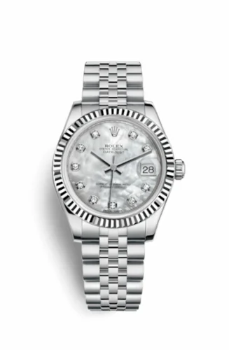 Rolex Datejust 31 Stainless Steel Fluted / Jubilee / MOP 178274-0042