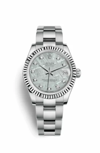 Rolex Datejust 31 Stainless Steel Fluted / Oyster / Meteorite 178274-0059