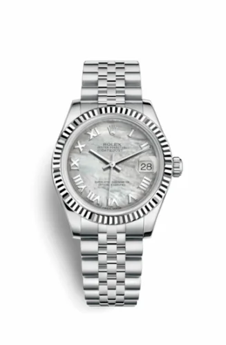Rolex Datejust 31 Stainless Steel Fluted / Jubilee / MOP Roman 178274-0071