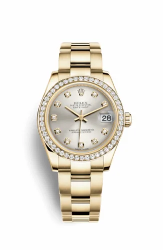 Rolex Datejust 31 Yellow Gold Diamond / Oyster / Silver Diamond 178288-0029