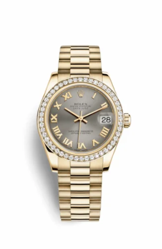 Rolex Datejust 31 Yellow Gold Diamond / President / Steel Roman 178288-0052