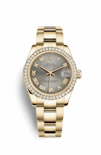 Rolex Datejust 31 Yellow Gold Diamond / Oyster / Steel Roman 178288-0085