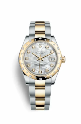 Rolex Datejust 31 Rolesor Yellow Domed Diamond / Oyster / MOP Diamond 178343-0006