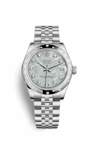 Rolex Datejust 31 Stainless Steel Domed Diamond / Jubilee / Meteorite 178344-0020