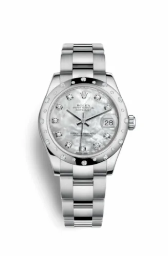Rolex Datejust 31 Stainless Steel Domed Diamond / Oyster / MOP 178344-0064