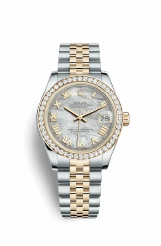 Rolex Datejust 31 Rolesor Yellow Diamond / Jubilee / MOP Roman 178383-0003