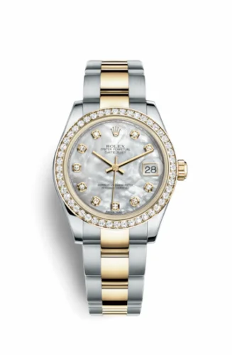 Rolex Datejust 31 Rolesor Yellow Diamond / Oyster / MOP 178383-0020