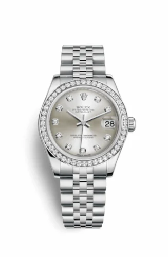Rolex Datejust 31 Stainless Steel Diamond / Jubilee / Silver - Diamond 178384-0003