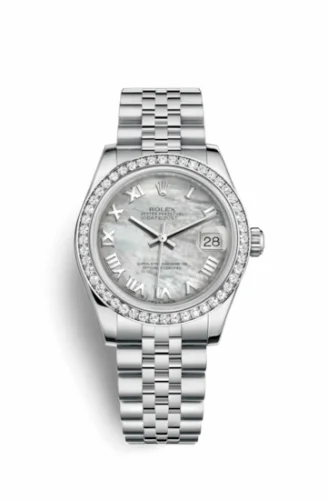 Rolex Datejust 31 Stainless Steel Diamond / Jubilee / MOP - Roman 178384-0012